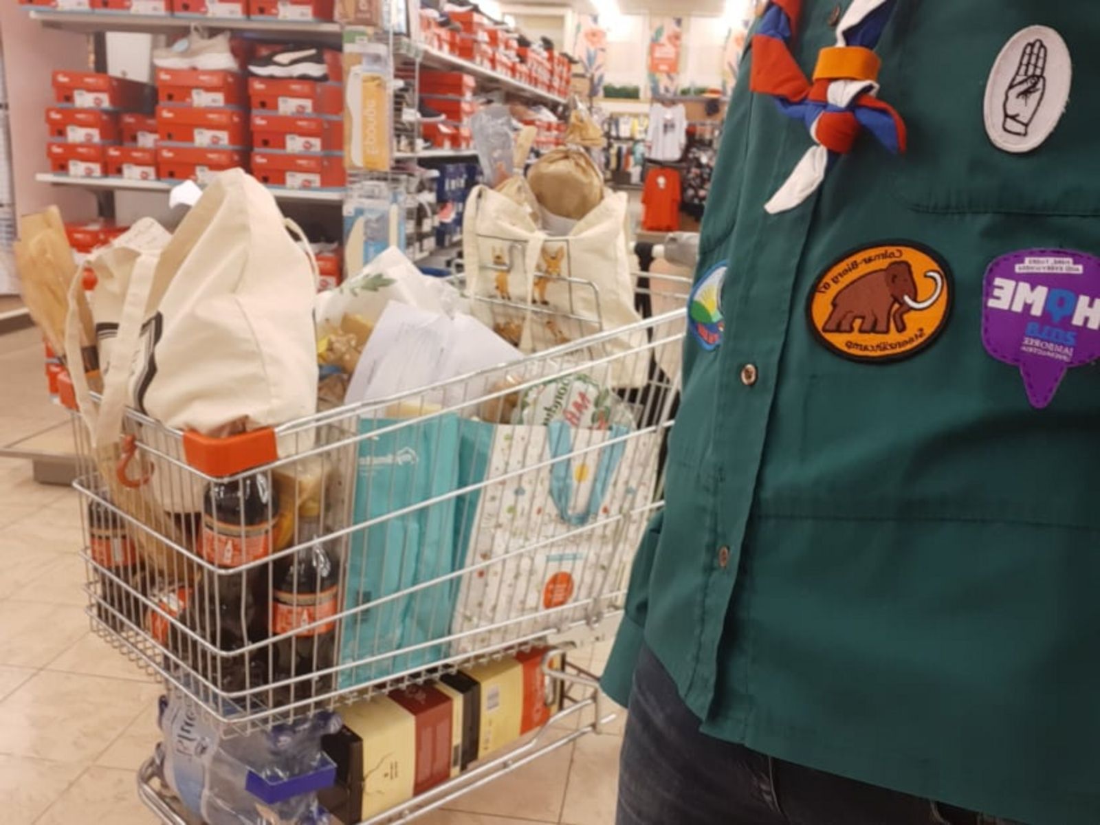 Les scouts au service des citoyens de Leudelange