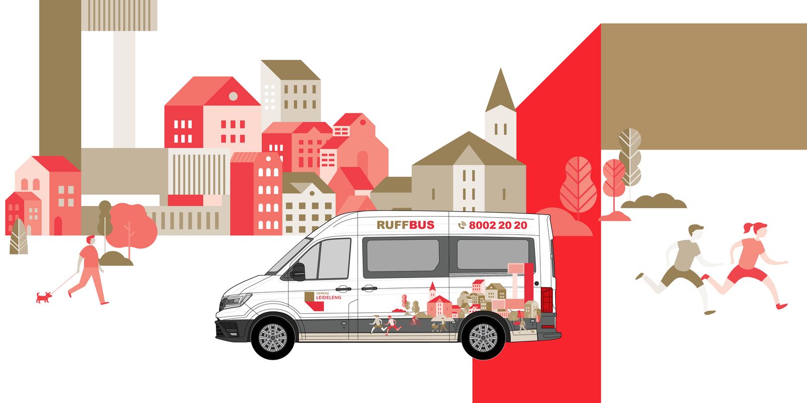 Comfortable and stress-free from A to B by bus