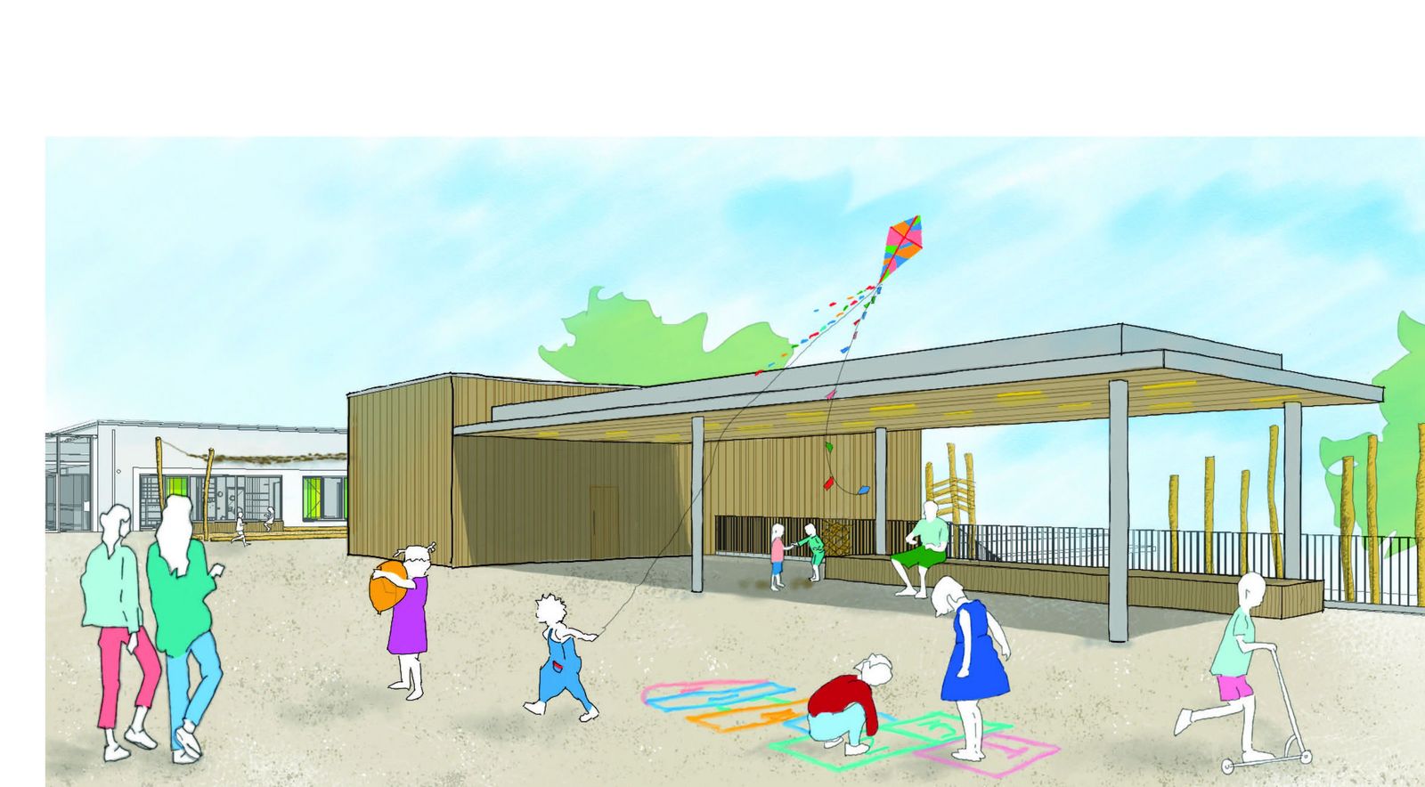 Travaux cour de récréation / Information aux parents