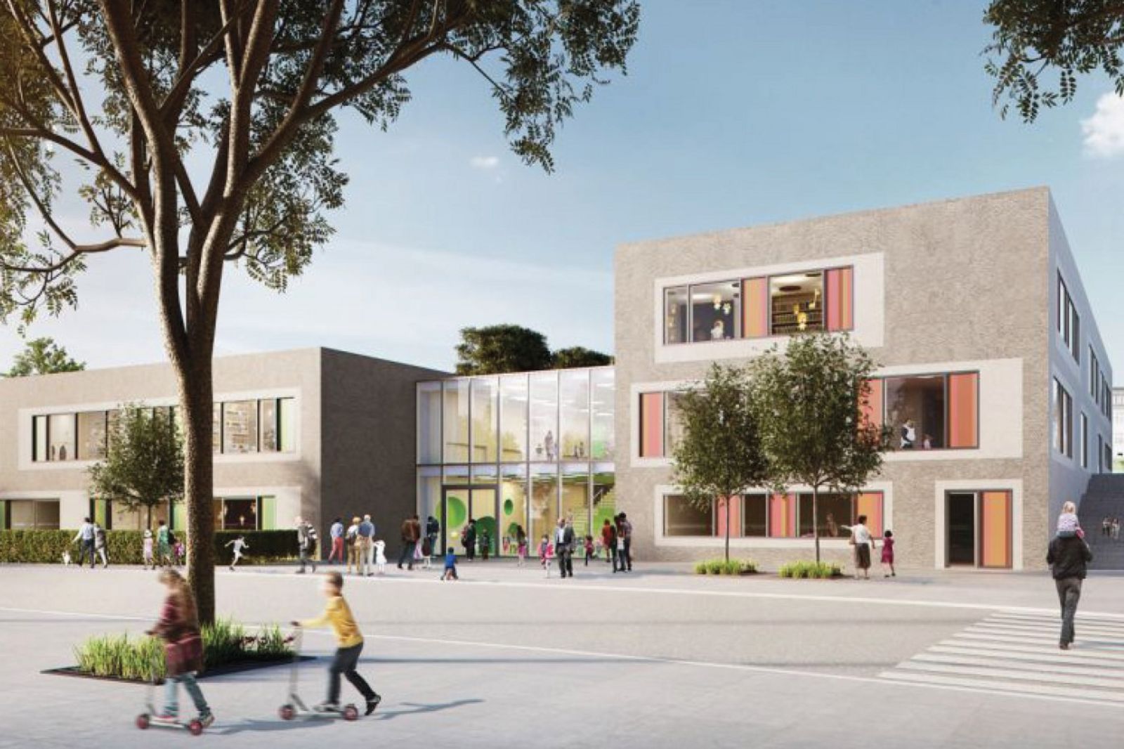 Travaux cour de récréation – Informations pour parents