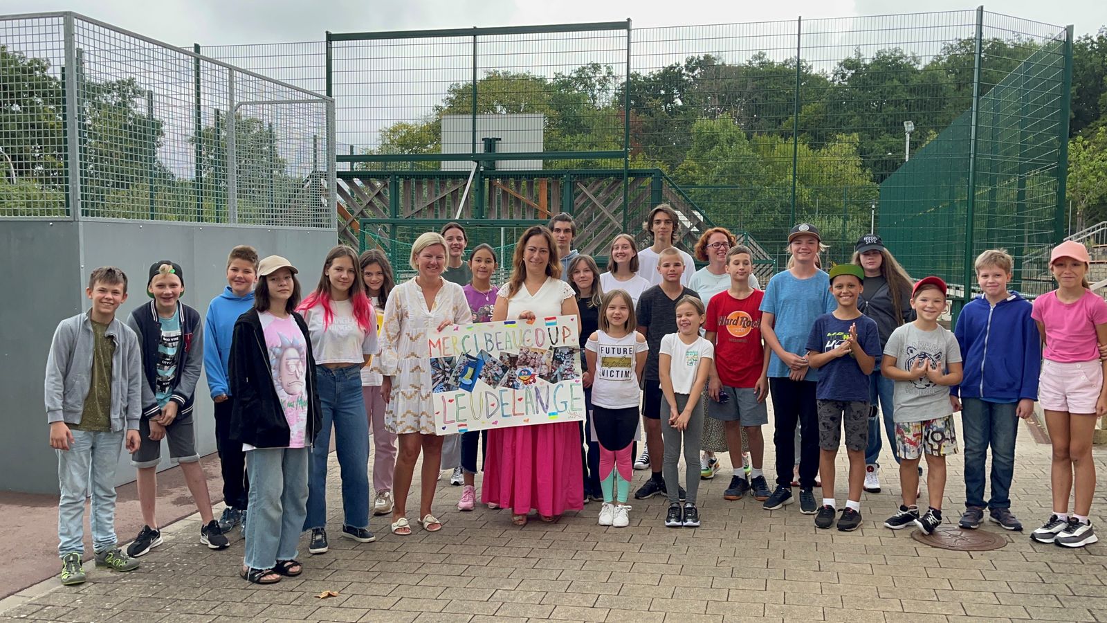 Camp Super U – Quand la Schwengsweed se transforme en camp de loisirs pour les Ukrainiens