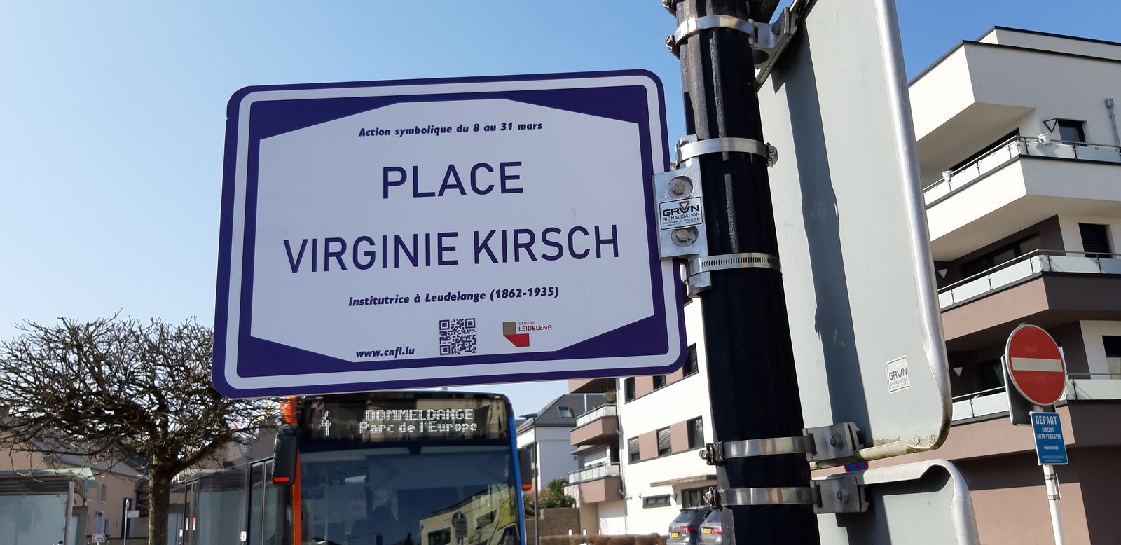 Virginie Kirsch, une institutrice méritante à Leudelange