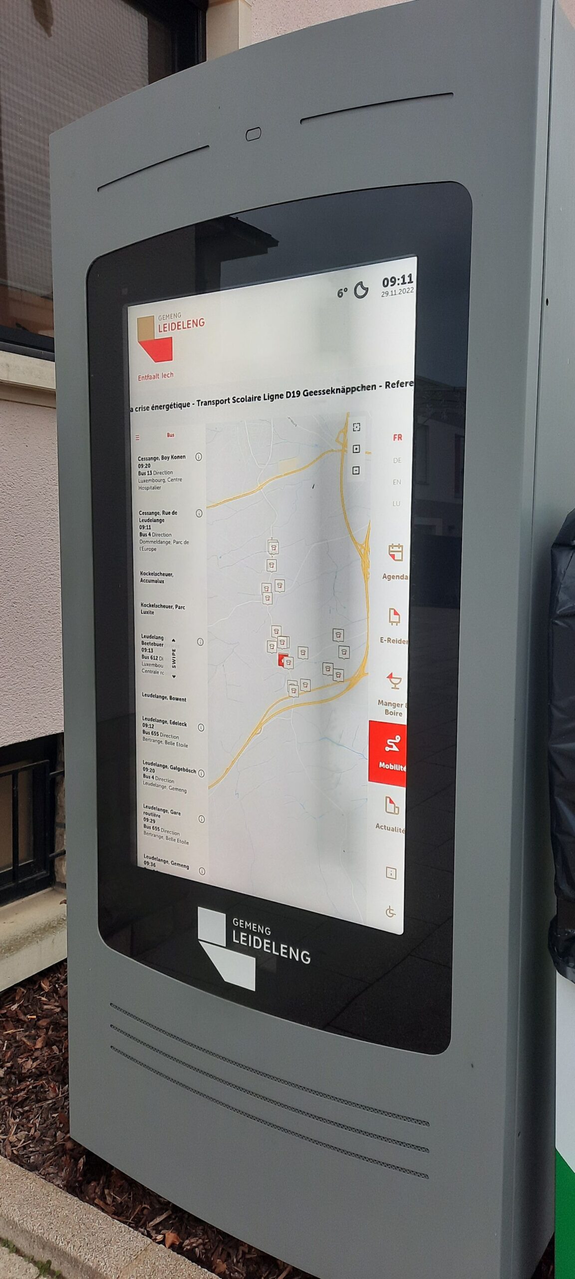 Nouveau Totem interactif