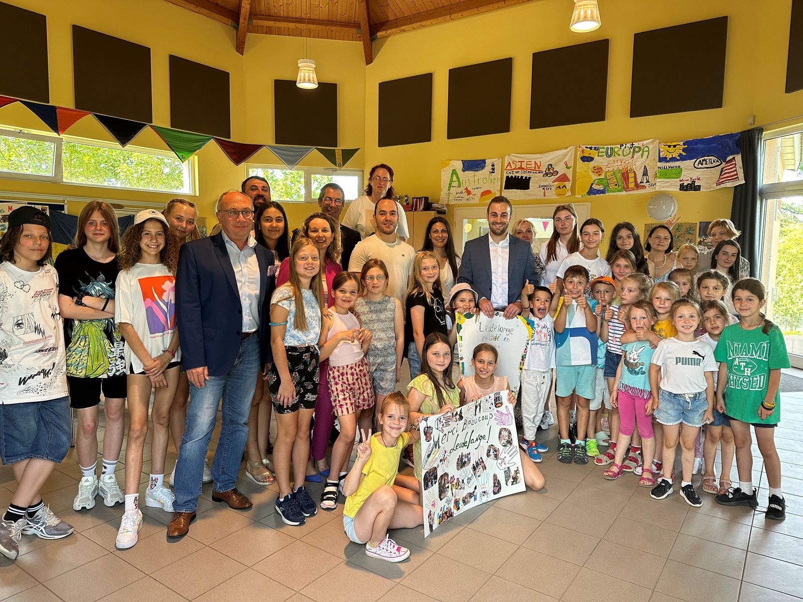 Deuxième édition du camp d’été ukrainien à Leudelange