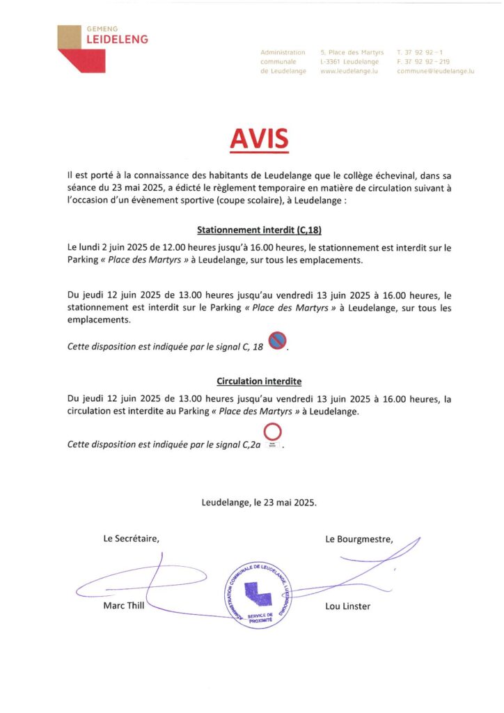 Coupe scolaire