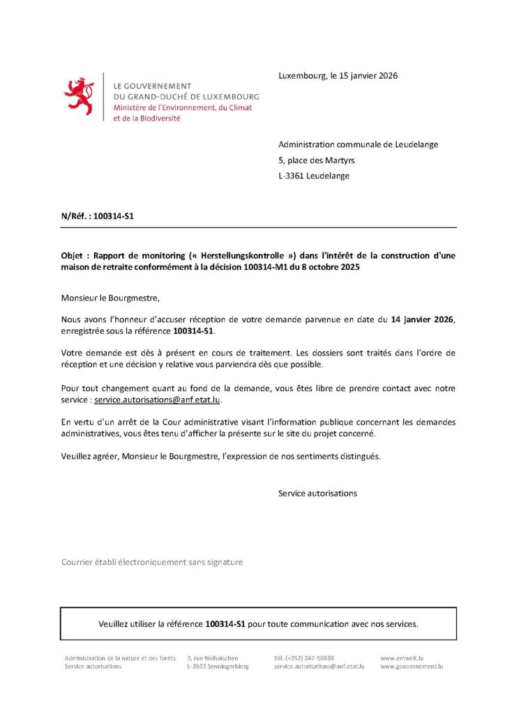 Maison de retraite Leudelange