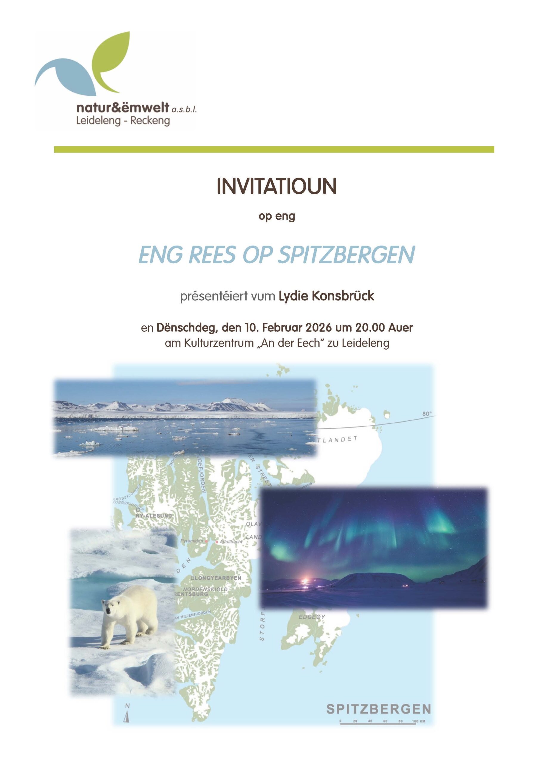 Eng Rees op Spitzbergen
