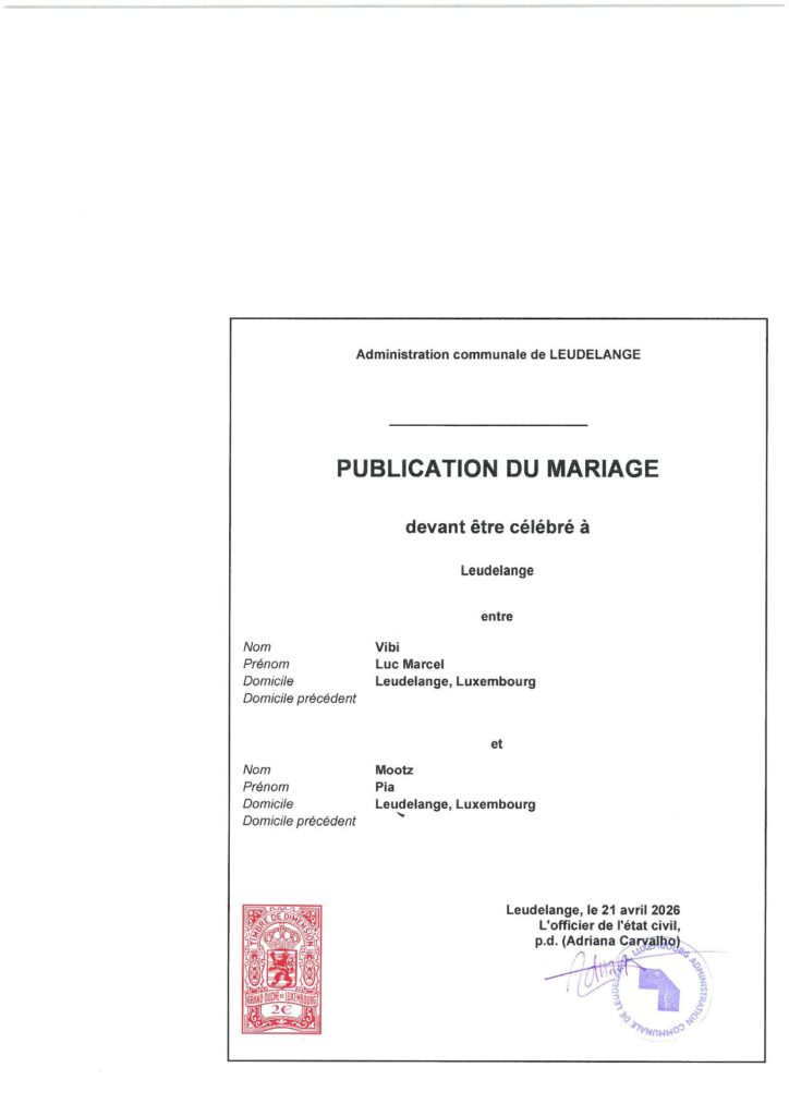 Mariage Vibi – Mootz
