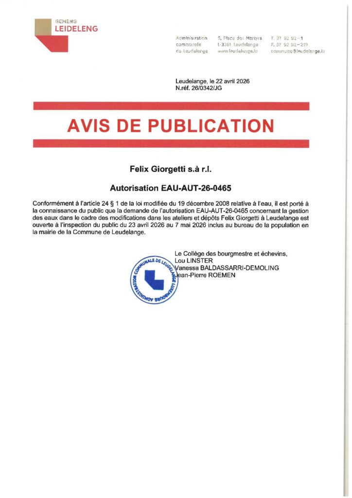 Felix Giorgetti sarl