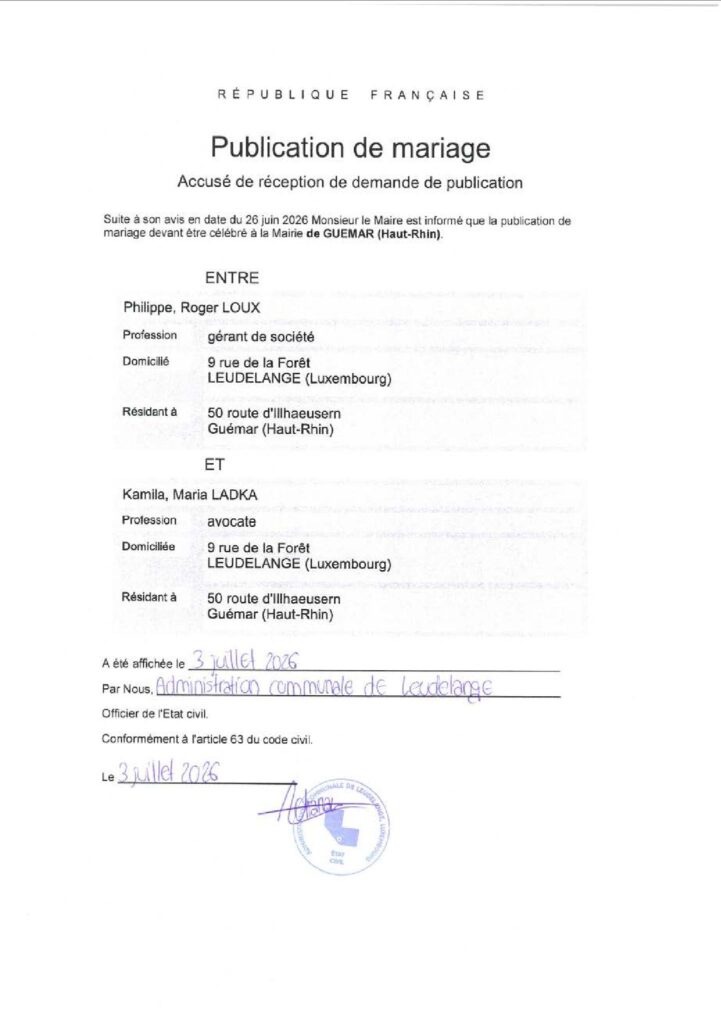 Mariage Loux – Ladka