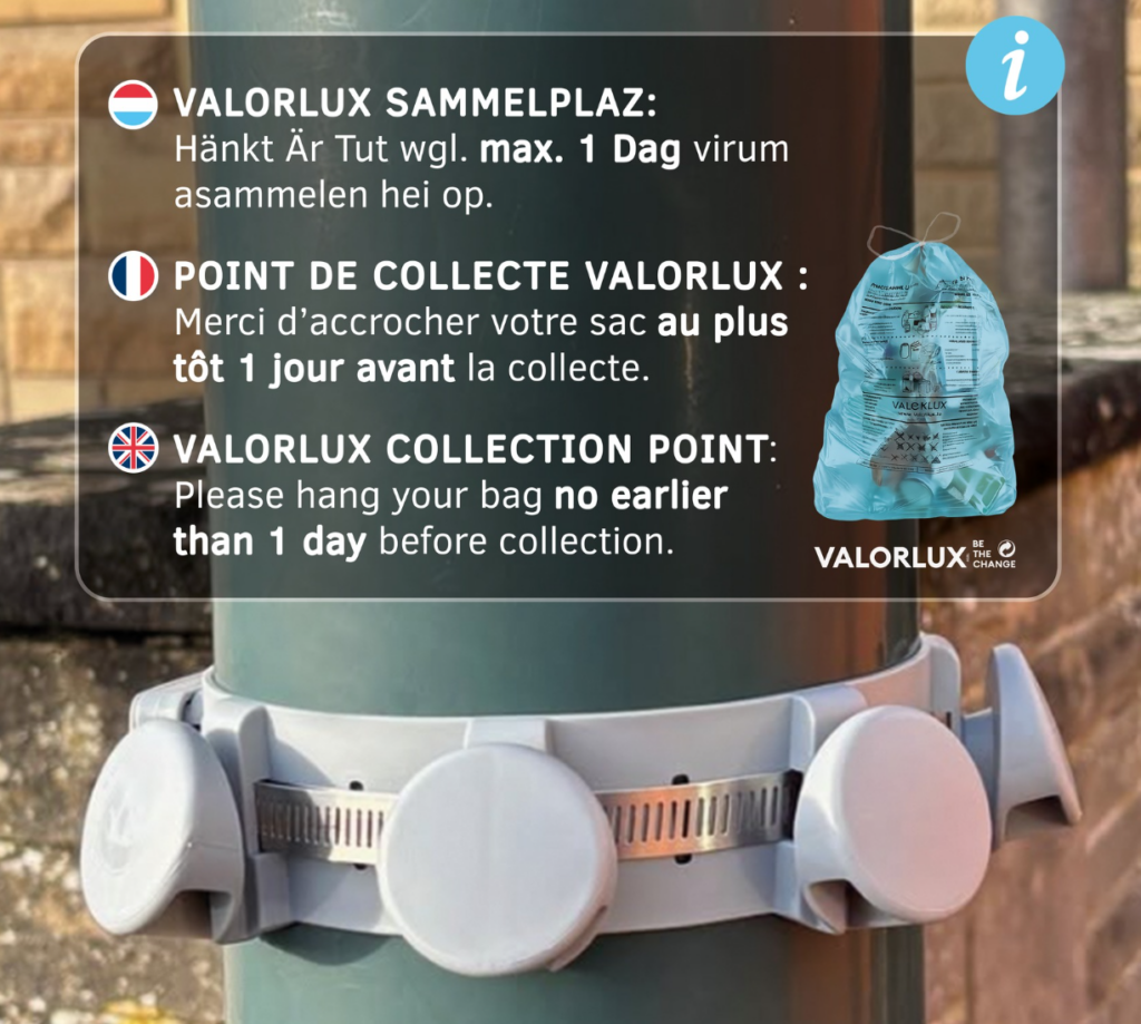 Points de collecte – Valorlux